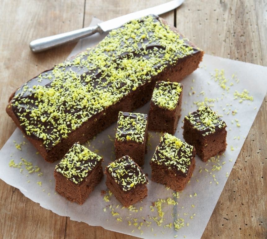 Kvikklunsjkake i langpanne