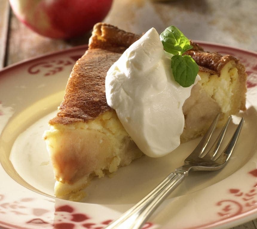 Saftig eplekake