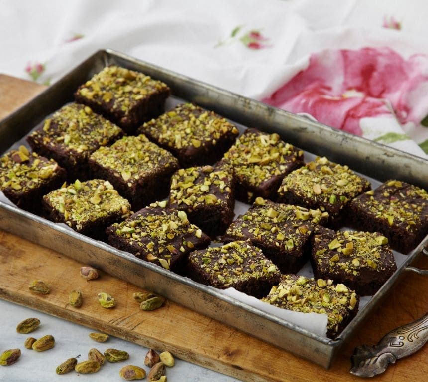 Glutenfri sjokoladekake i langpanne