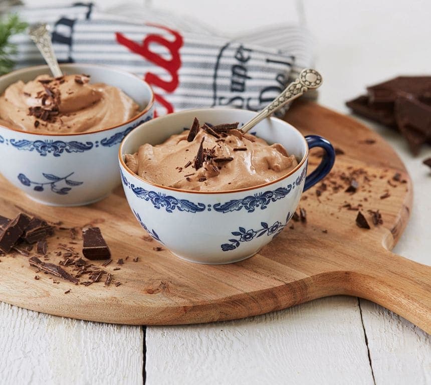 Sjokolademousse med appelsin