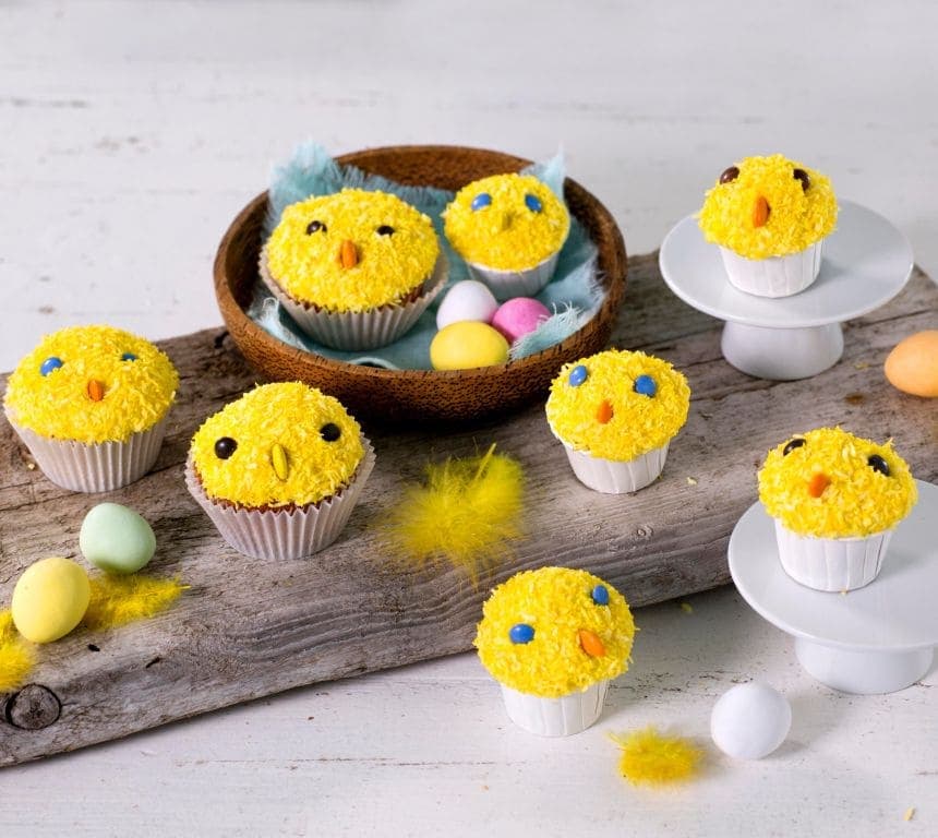 Søte kyllingmuffins