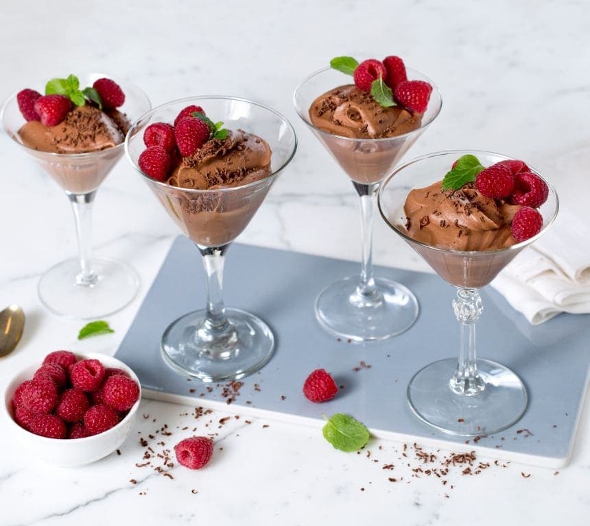 Sjokolademousse uten egg