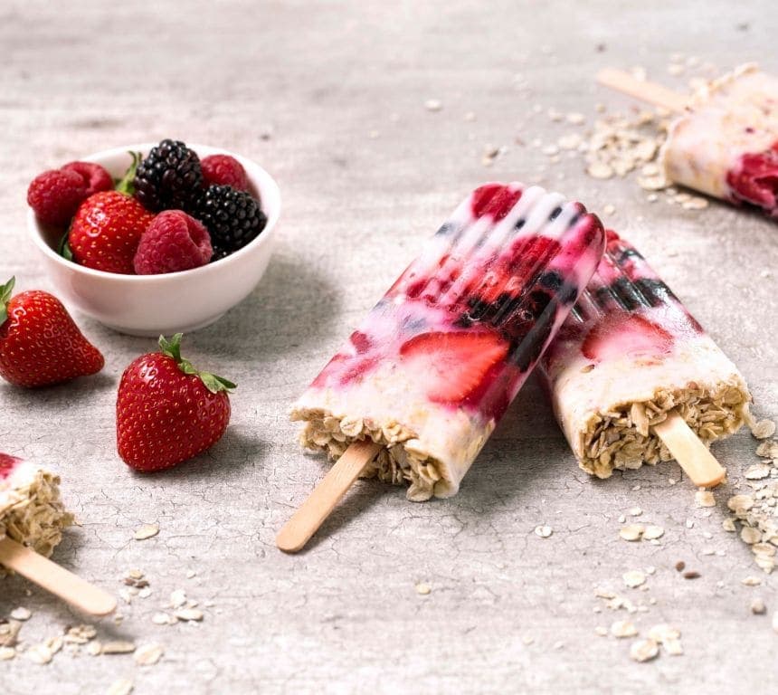 Ispinner med Biola®, bær og müsli