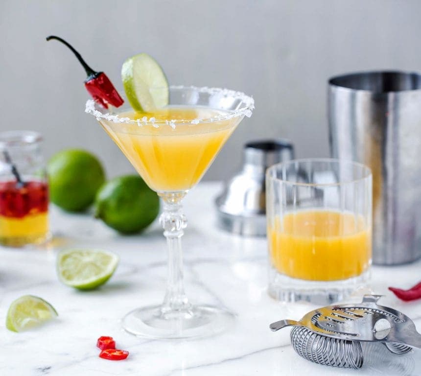 Spicy acapulco mocktail