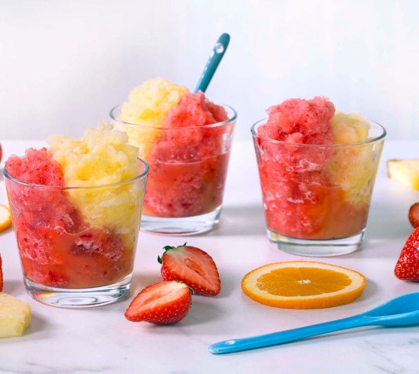 Slush med to farger