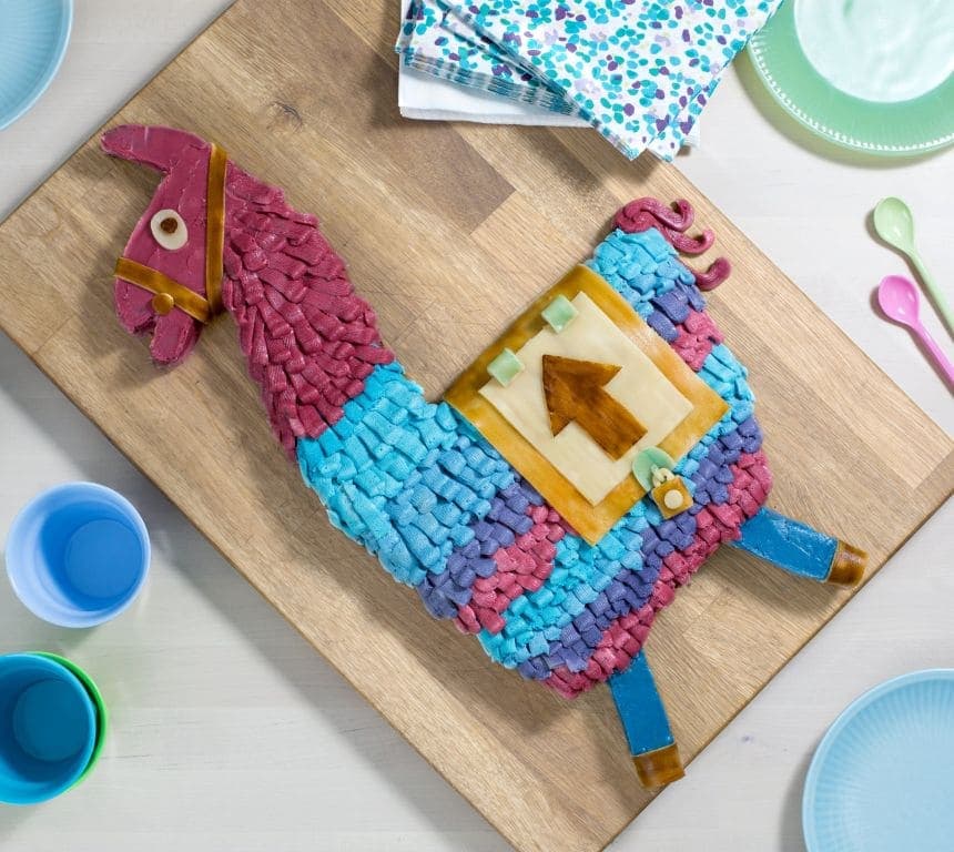 Loot Llama Fortnite-kake