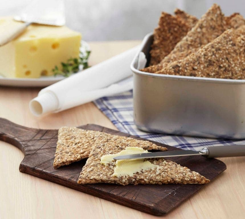 Hjemmelaget knekkebrød