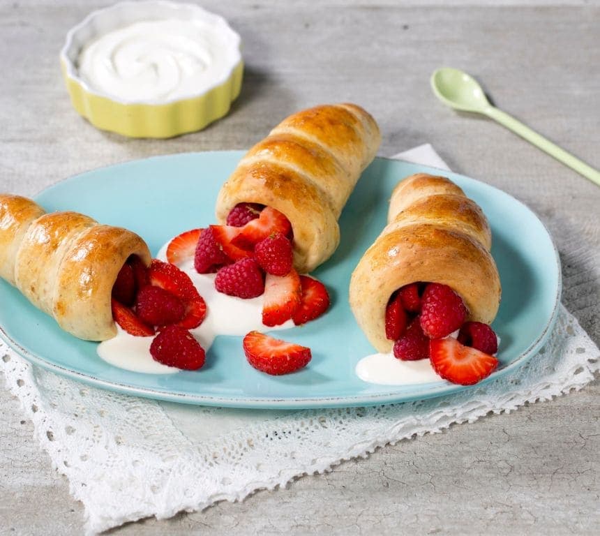 Kremmerhus med bær og kesam