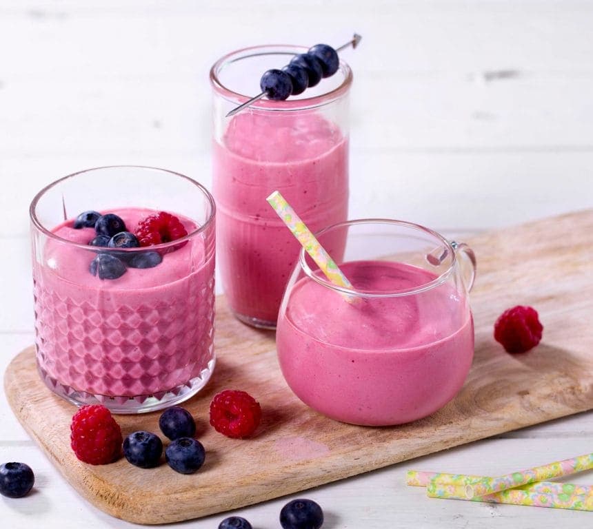 Smoothie med Cottage Cheese