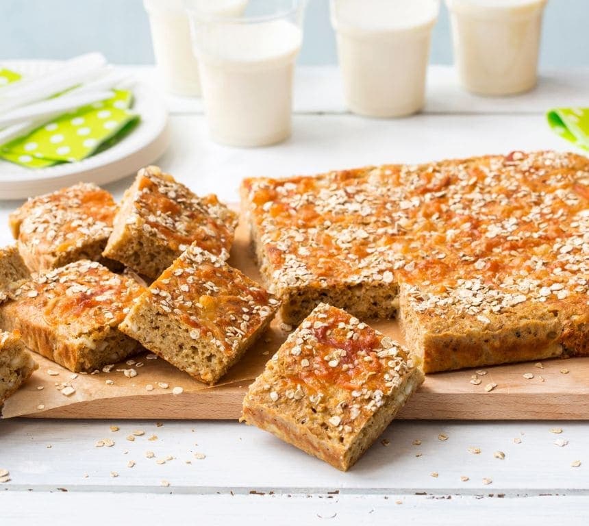 Proteinbriks med havregryn