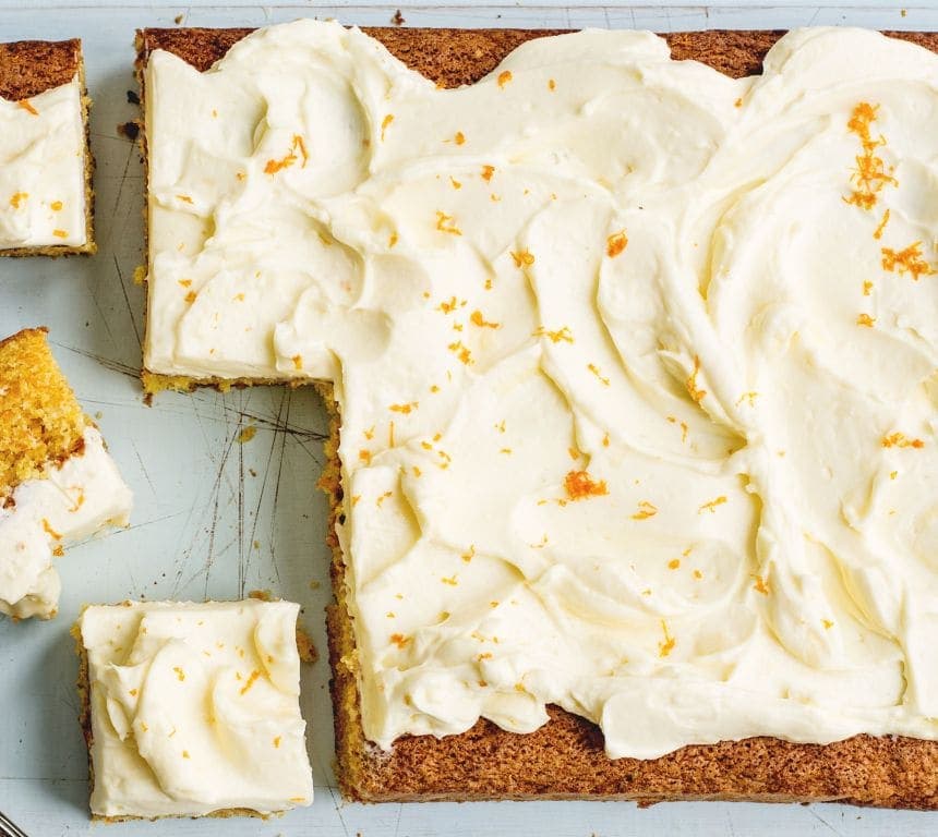 Gulrotkake i langpanne