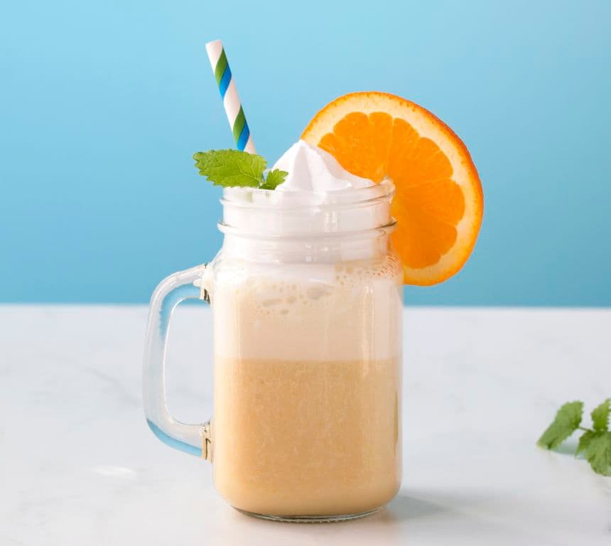 Laktosefri milkshake med banan