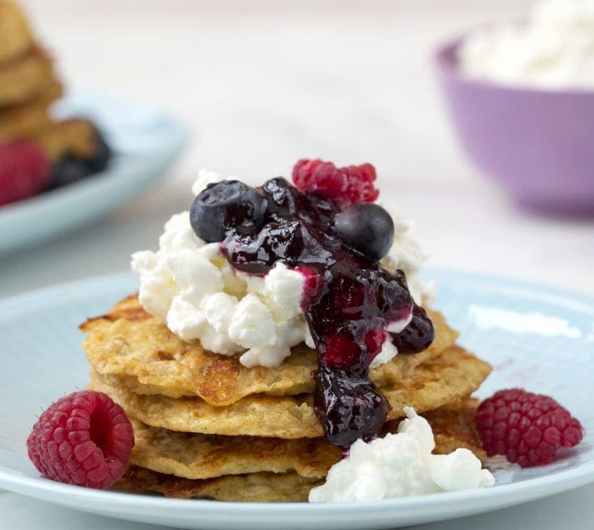 Cottage cheese-lapper
