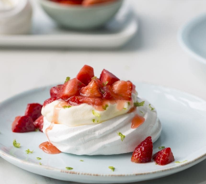 Minipavlova - sommerdrøm