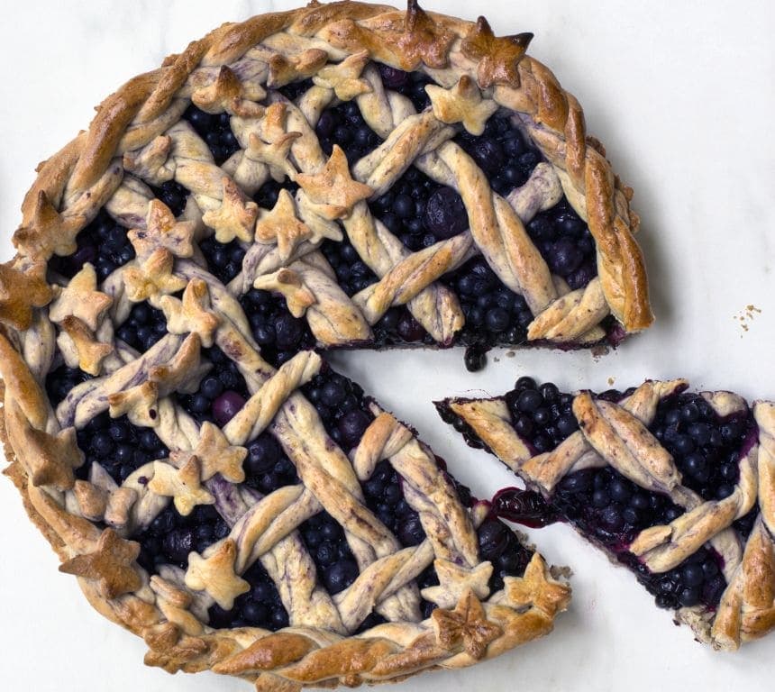 Blåbærpai