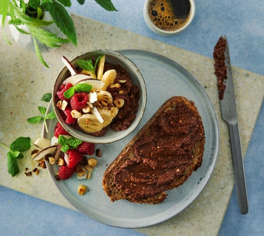 Proteinrikt sjokoladepålegg