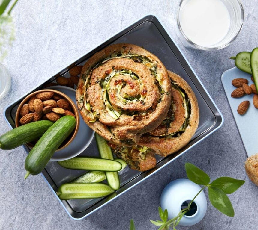 Matpakkesnurrer med squash