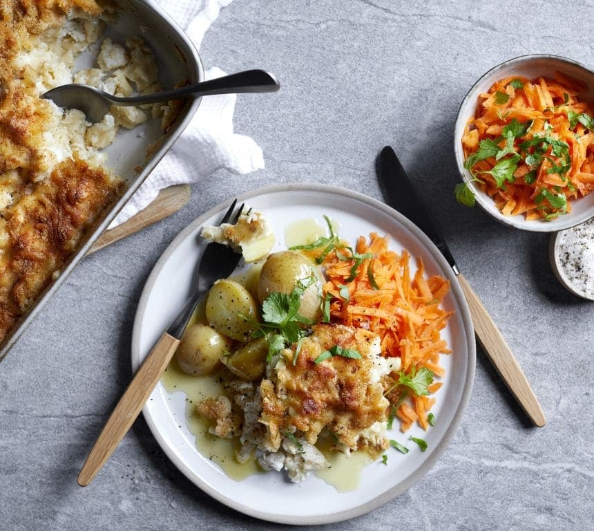 Hjemmelaget fiskegrateng