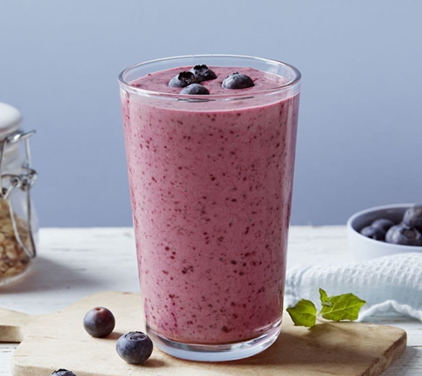 Blåbærsmoothie