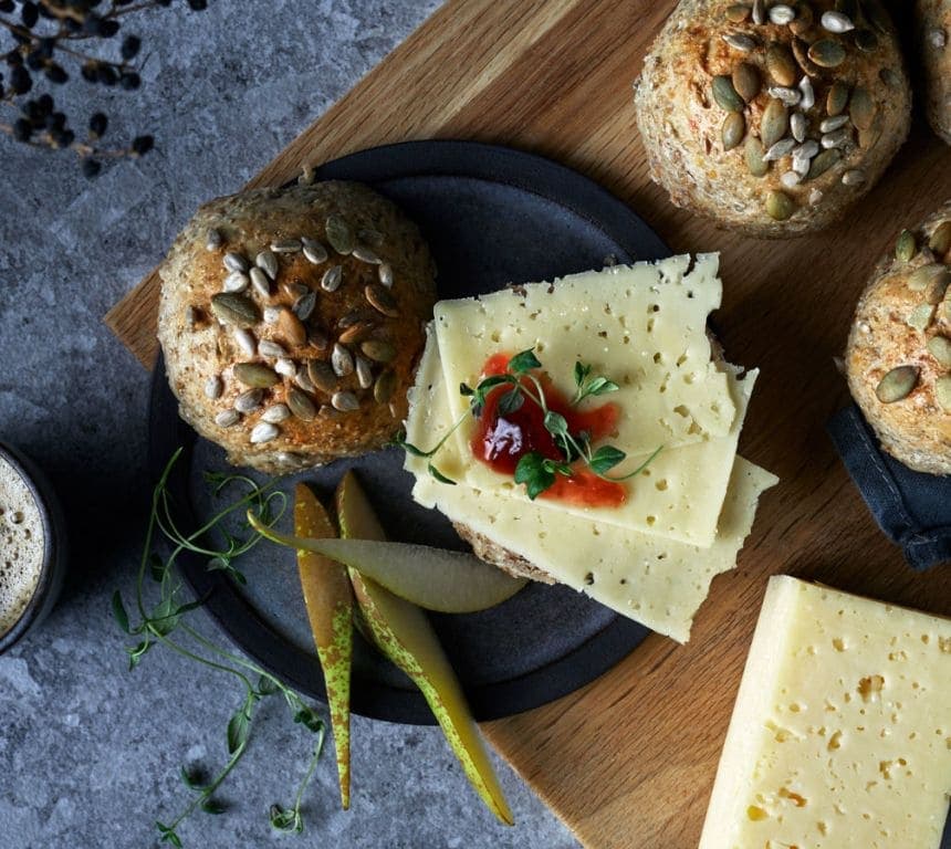 Brytebrød med Cottage Cheese