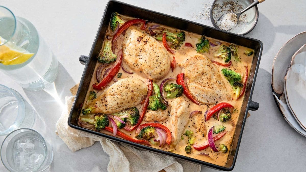 Ovnsbakt Kyllingfilet Med Asiatisk Fl tesaus ovnsbakt-kyllingfilet-med-asiatisk-fl-tesaus