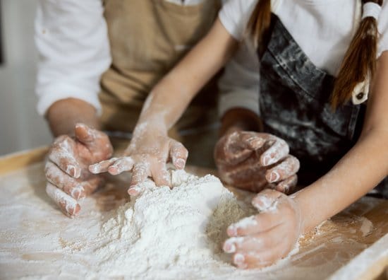 Bake sammen
