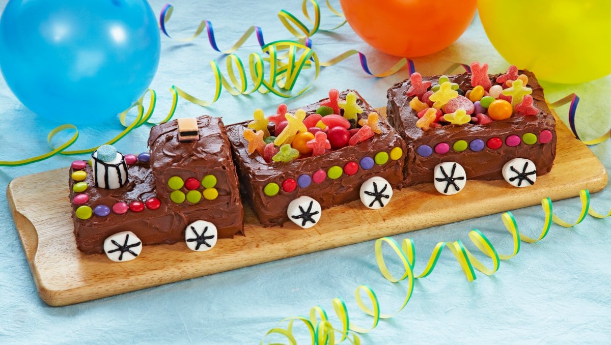 Togkake til barnebursdag