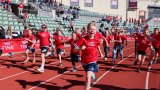 Bilde fra TINEstafetten på Bislett 2025