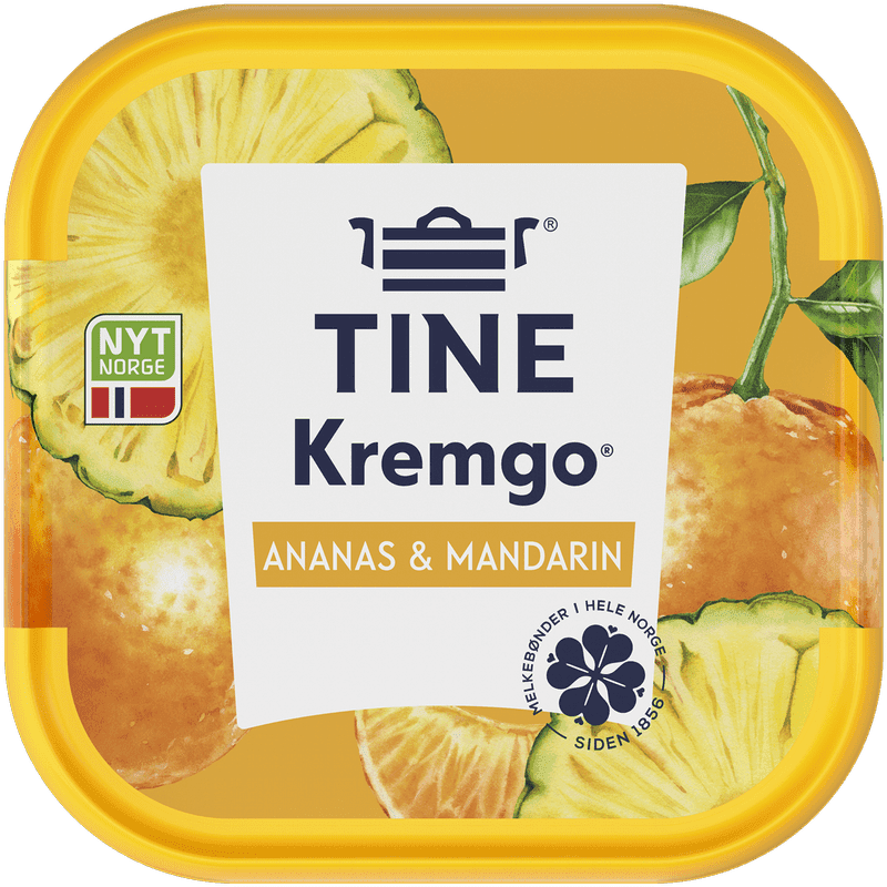 TINE® Kremgo® Ananas & mandarin 125 g