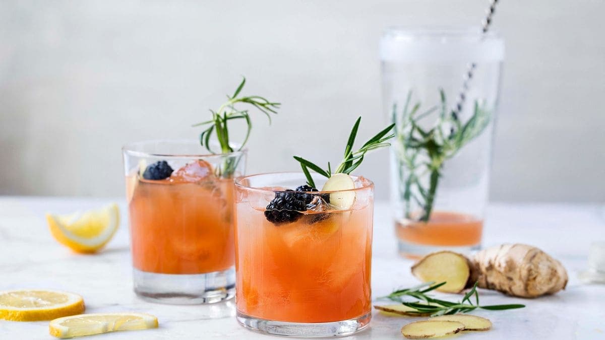 Søt og syrlig tranebærmocktail