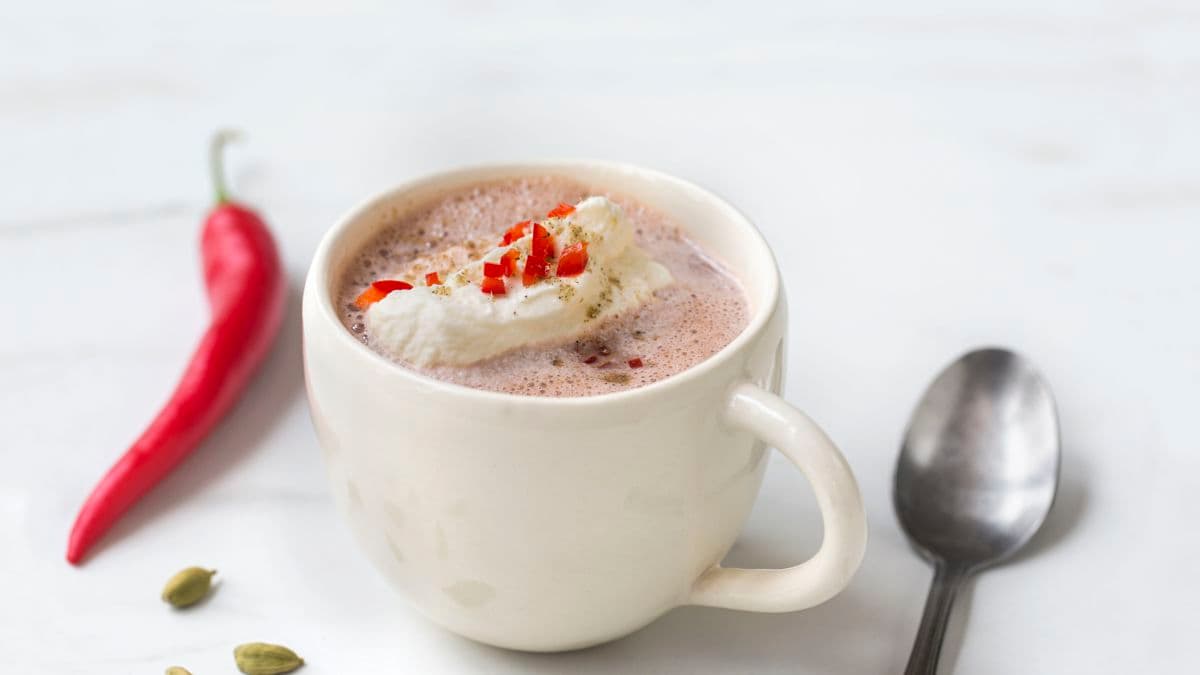 Kakao med kardemomme og chili