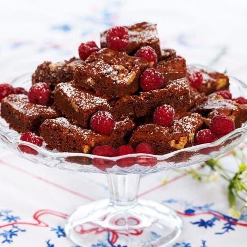 Saftige brownies
