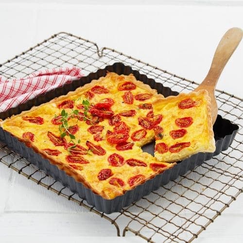 Ostepai med Ridder® og bakte tomater